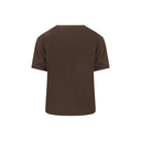 Brown Cotton T-Shirt
