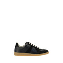 Black Rubber Low Top Sneakers