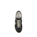 Black Rubber Low Top Sneakers