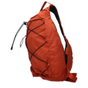 Orange Fabric Crossbody Bag