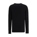 Black Wool Sweatshirt