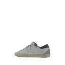 White Calf Leather Bos Taurus Low Top Sneakers
