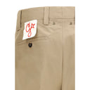 Bicolor Cotton Chino Pants