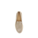 Gray Rubber Slip-On Loafers