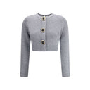 Gray Wool Cardigan