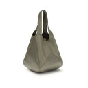 Green Buffalo Leather Shoulder Bag