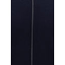 Blue Fleece Wool Cardigan