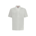 White Cotton Polo Shirt
