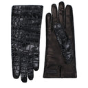 Black Leather Gloves