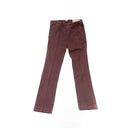 Burgundy Cotton Chino Pants