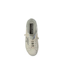 White Calf Leather Bos Taurus Low Top Sneakers