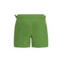 Green Polyester Swim Shorts
