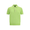 Green Cotton Polo Shirt