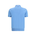 Light Blue Cotton Polo Shirt