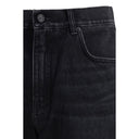 Black Cotton Jeans Denim