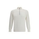 White Cotton Sweatshirt
