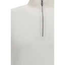 White Cotton Sweatshirt