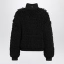 Cárdigan negro de mezcla de lana Moncler X Edward Enninful