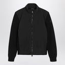 Moncler Black jacket with wool sleeves