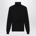 Moncler Grenoble Black wool-blend turtleneck sweater