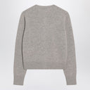 Acne Studios Grey melange yak wool cardigan