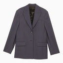 Acne Studios Blue single-breasted jacket in wool blend