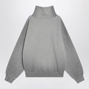 Acne Studios Grey oversized turtleneck sweatshirt
