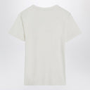 Acne Studios White cotton T-shirt with logo