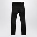 AMIRI Vintage black skinny jeans with logo embroidery