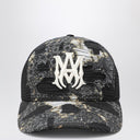 AMIRI Black bandana trucker hat