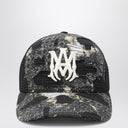 AMIRI Black bandana trucker hat