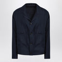 Tagliatore Blue linen jacket