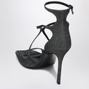 Jimmy Choo Black/silver Azia 95 sandal
