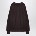 Tagliatore Brown virgin wool pullover