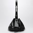 Givenchy Pumpkin medium bag in black cracked patent leather