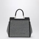 Dolce & Gabbana Dolce&Gabbana Black Sicily medium handbag with crystals