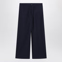 Acne Studios Navy blue satin trousers