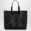 Dolce & Gabbana Dolce&Gabbana Adamo Shopping Bag in black woven mesh