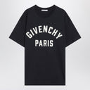 Givenchy Navy short-sleeved T-shirt with logo