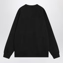 Givenchy Black crew neck cotton sweatshirt