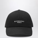 Givenchy Black baseball cap with logo
