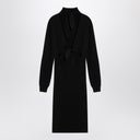 Givenchy Black wool-blend turtleneck dress