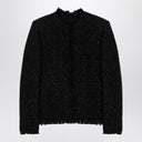 Givenchy Black tweed and lurex jacket