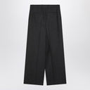Givenchy Dark grey wool wide trousers