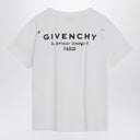 Givenchy White cotton T-shirt with logo
