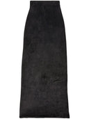 Balenciaga velvet-effect high-waisted skirt - Allure Absolue