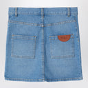 Minifalda de mezclilla azul Chloé