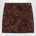 Minifalda Chloé con estampado jacquard
