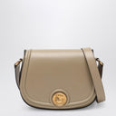 Bolso medalla de caballo de silla Chloé en cuero rosa martillado