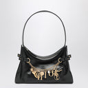 Black leather Chloé Charms Hobo bag